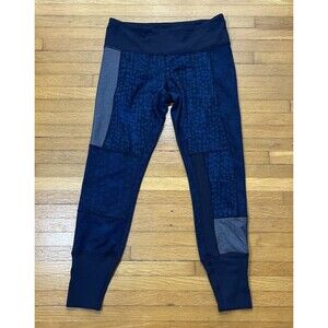 Lululemon  Cropped Yoga Pilates Leggings Pants Color block Women Size 8